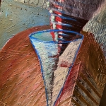 cone painting by Max Coyer name TBD