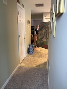 moving Max coyer paintings