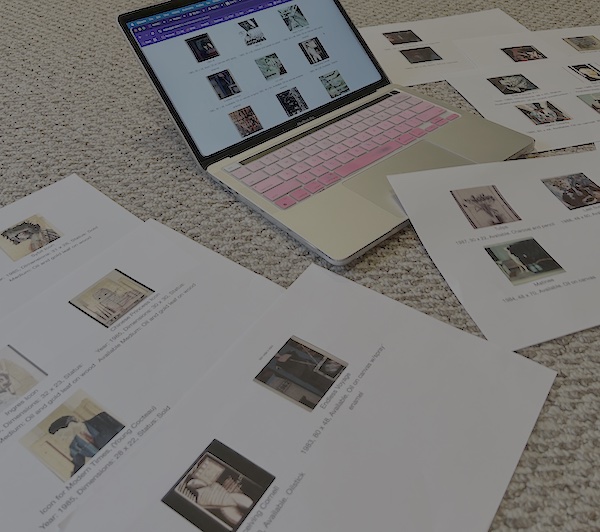 working on Max Coyer retrospective exhibition 2026